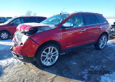 2010 Lincoln Mkx from USA, damaged, VIN 2LMDJ8JC1ABJ27880